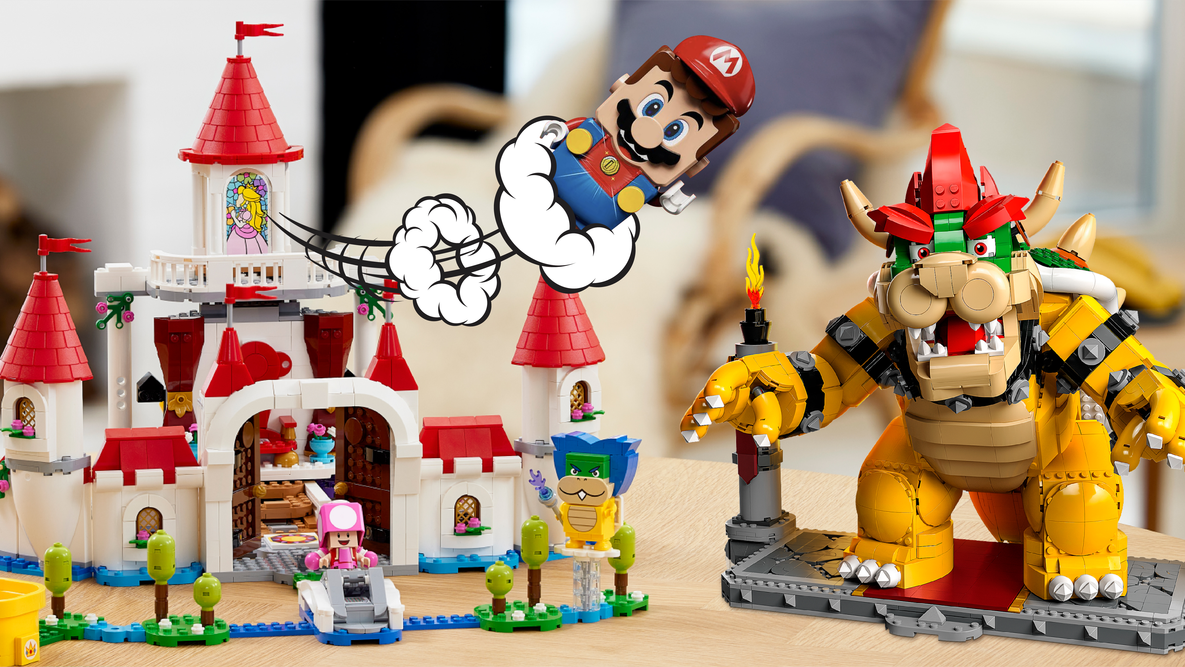 Level up with a further 10% off all LEGO Super Mario at Zavvi