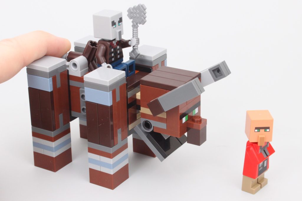 lego minecraft 21278 the pillager outpost and ravager review 21 1024x682