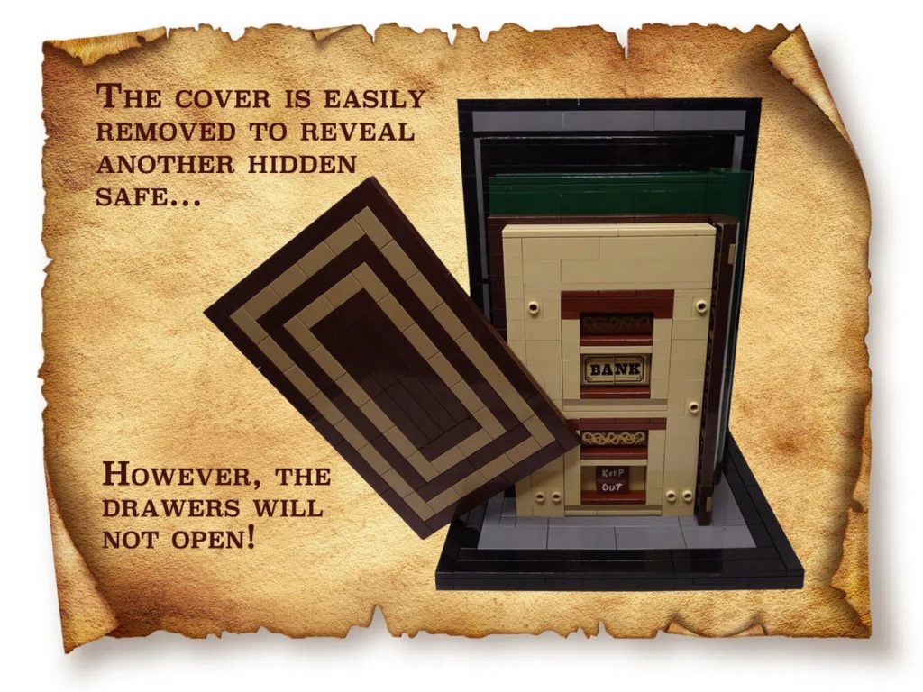 LEGO Ideas bookends 4