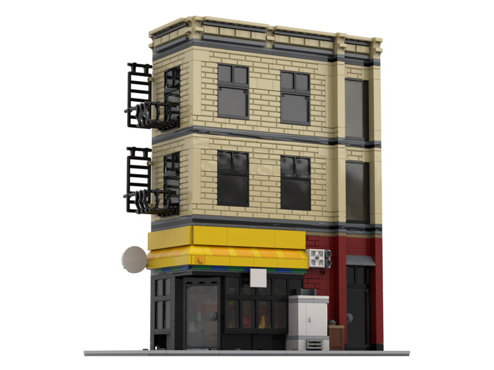 brick artisan lego 76311 half modular