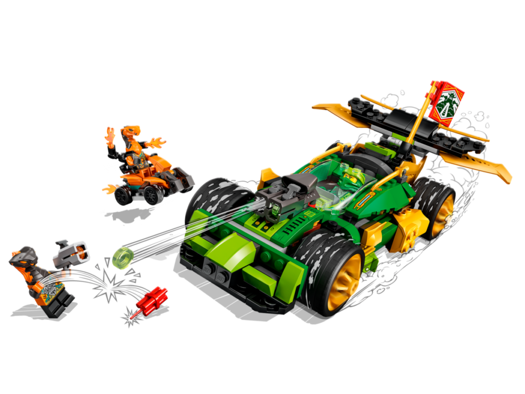 LEGO NINJAGO 71763 Lloyds Race Car EVO 2 1024x768